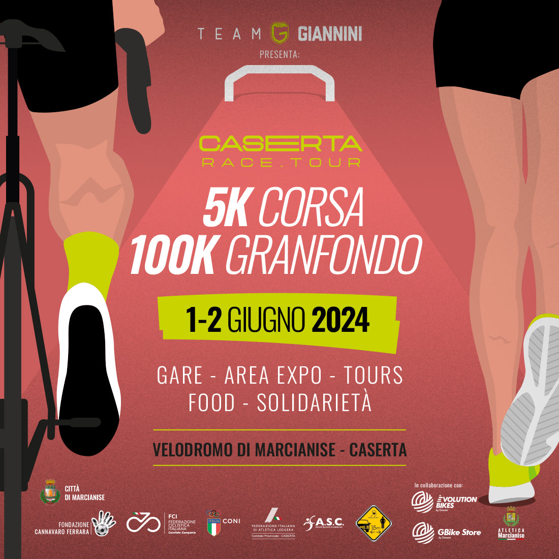 Ultimi Preparativi per il Caserta Race Tour: Dai il via alla tua iscrizione!