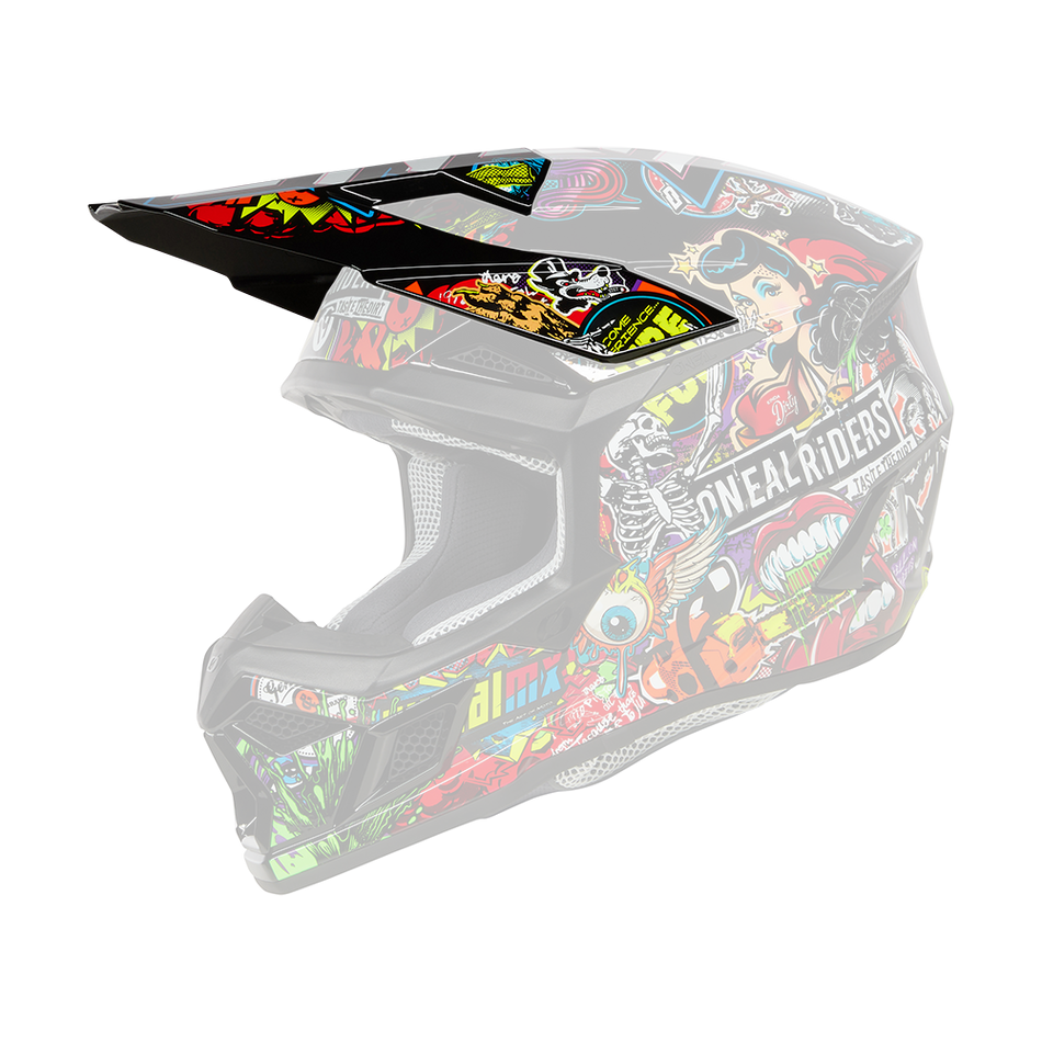 Visiera Di Ricambio Per Casco 3SRS Crank Da Bambino