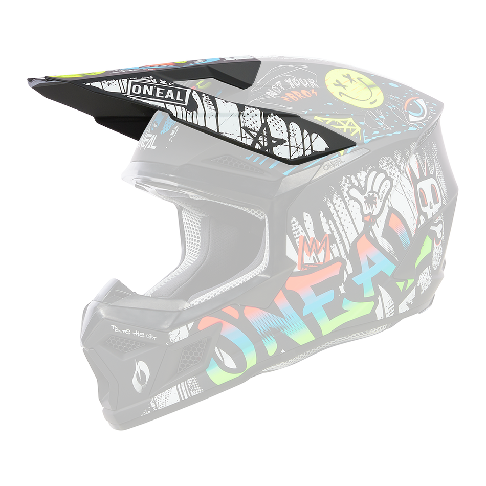 Visiera Di Ricambio Per Casco 3SRS Rancid Da Bambino