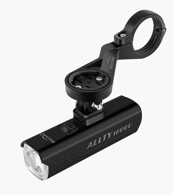 Fanalino anteriore Magicshine ALLTY 1200U USB-C a led bianco con telecomando e supporto frontale manubrio