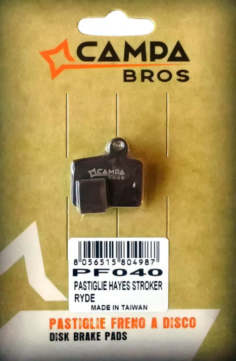 Pastiglie Campa Bros PF040 - HAYES STROKER RYDE
