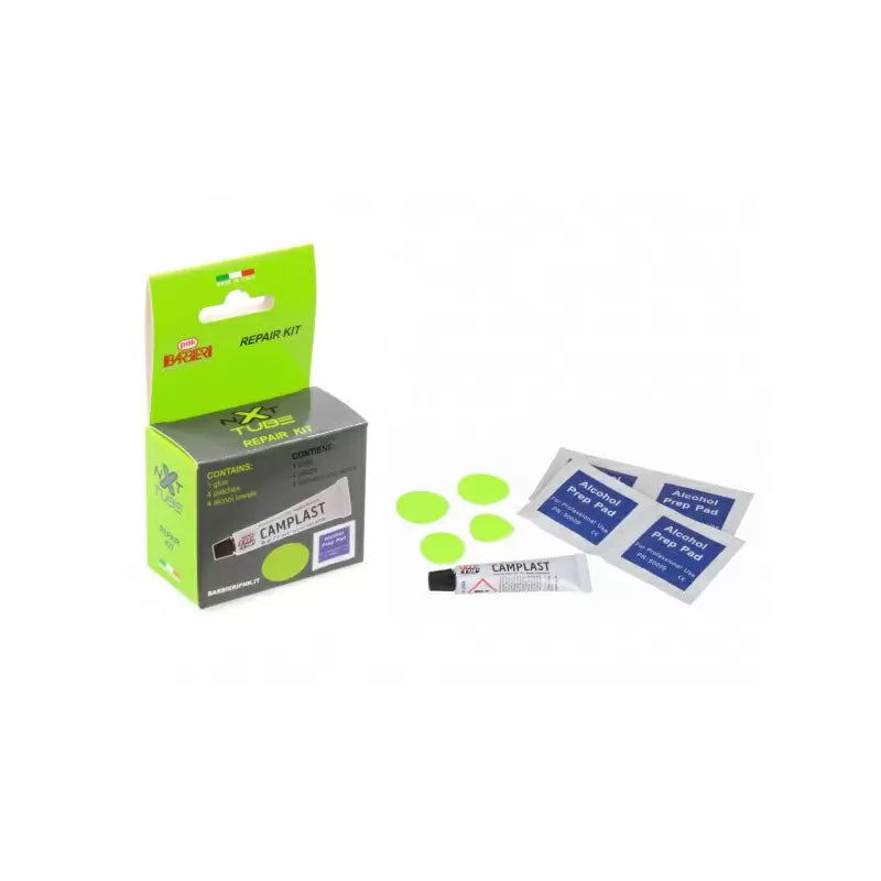 Kit 4 Pezze Barbieri Riparazione Specifico Per Camere D'Aria NXT TPU