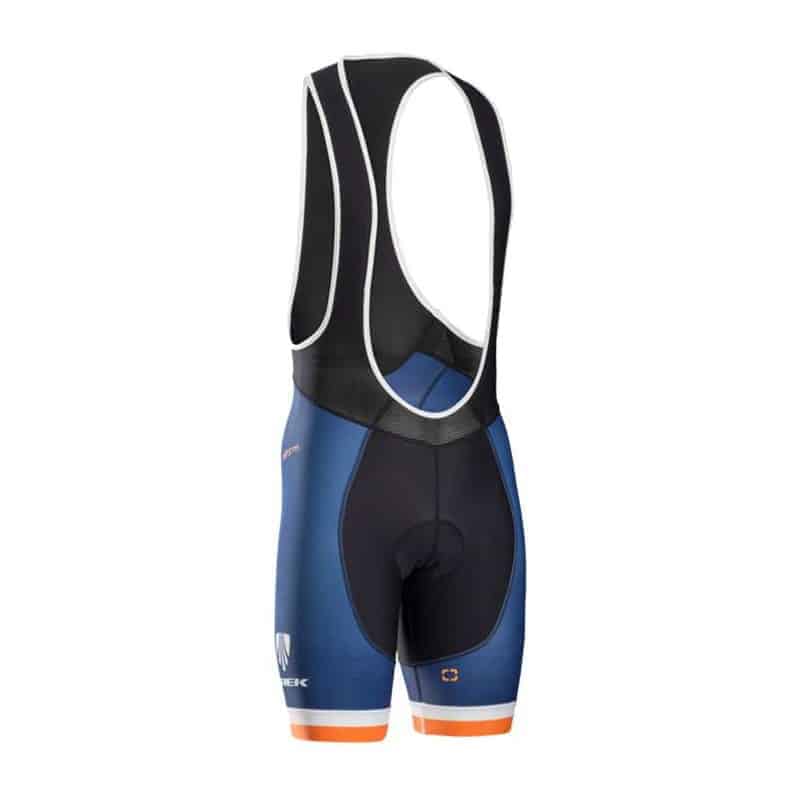 SALOPETTE CORTA BONTRAGER RL TREK HERO BIB SHORT colore BLU-NERO-ARANCIO, L