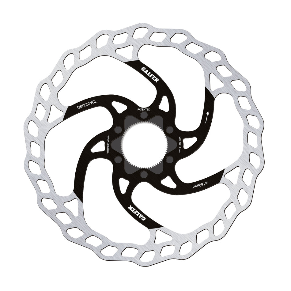 Disco Freno Galfer MTB Wave Center-Lock 1,8mm DB003WCL
