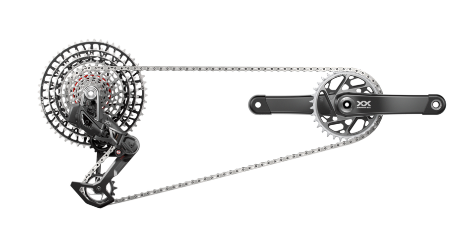 Gruppo Sram XX SL Eagle Transmission T-Type AXS